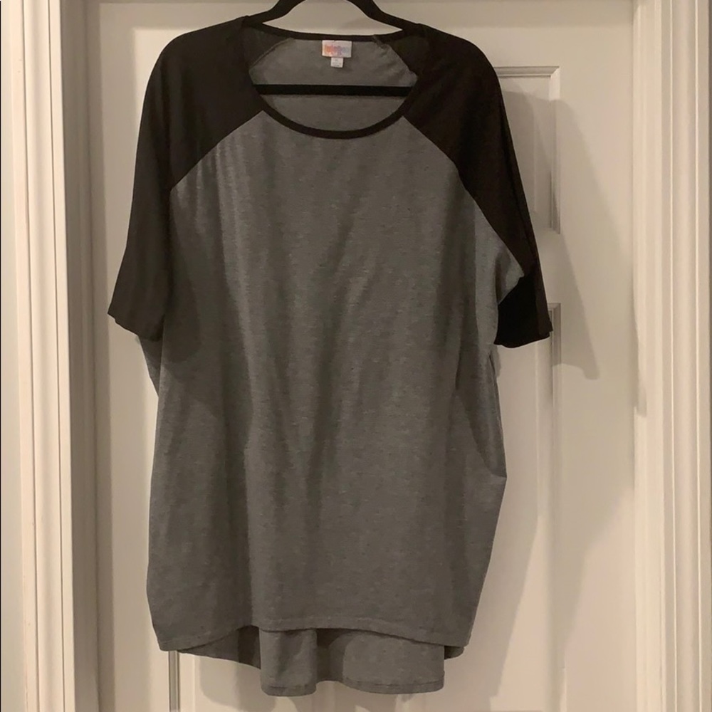 Lularoe XL Irma Gray and Black